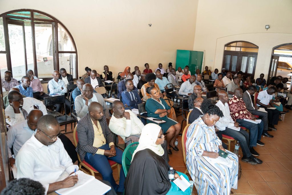 Some of the staff at Kampala University