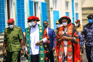 President Museveni Reopens Makerere University’s Restored Ivory Tower and Installs Dr. Crispus Kiyonga as New Chancellor