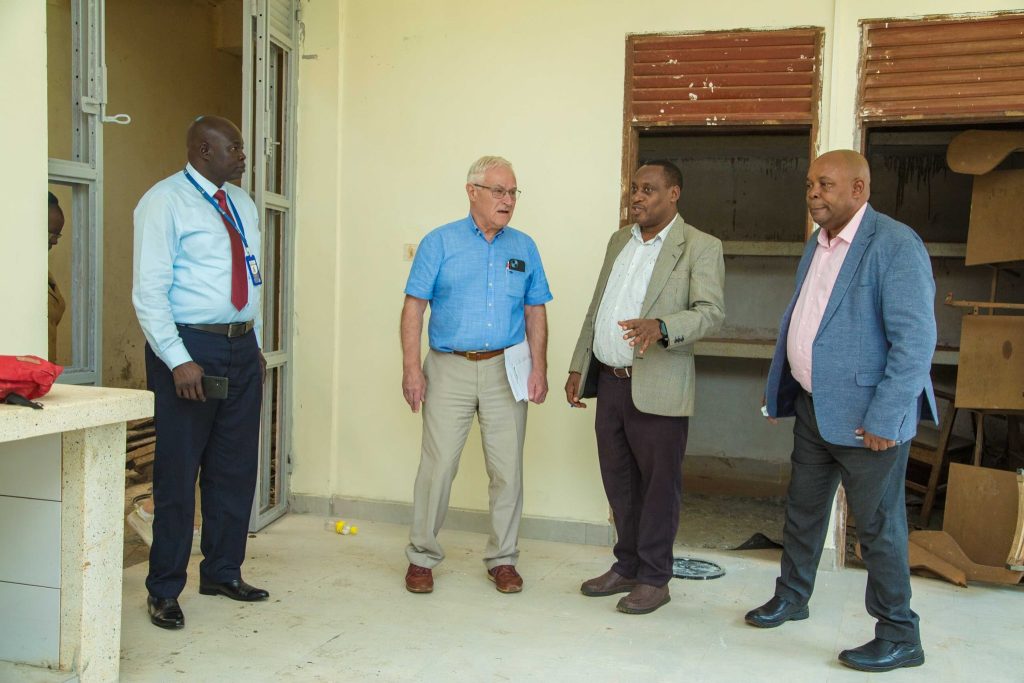 Rotary Leader Inspects Site for Africa’s First WASH Institute at Nkumba University